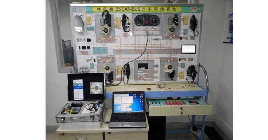 广东广州智能网联汽车CAN-BUS网络架厂家定做 VR教学实训设备