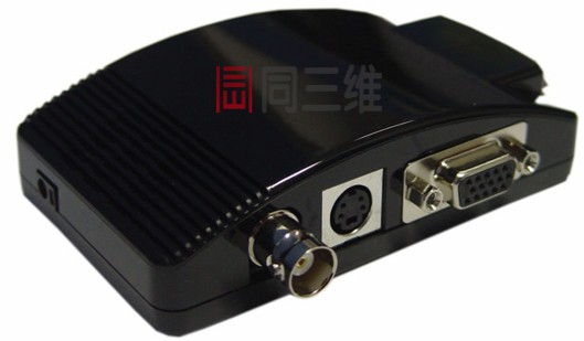 BNC转VGA视频转换器-实现S端子转VGA、BNC转VGA、AV转VGA信号