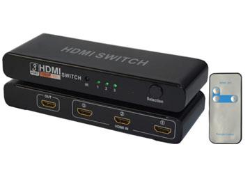 厂家专业供应奋劲3口HDMI切换器hdmi3进1出切换器直销价格