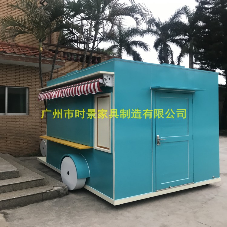 广东广州酒店餐饮花车 商场购物广场售货车 摆摊售卖车 香港/澳门大型商场售卖亭