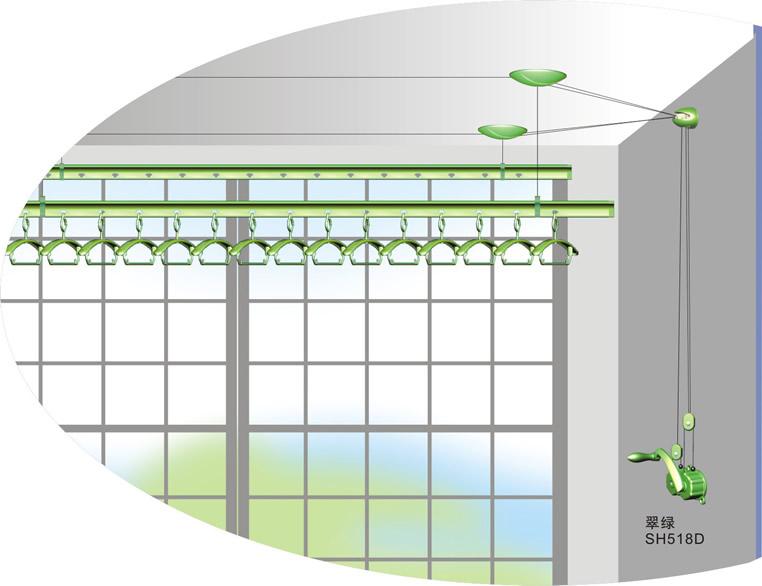 供应郑州升降晾衣架维修室内晾衣架维修