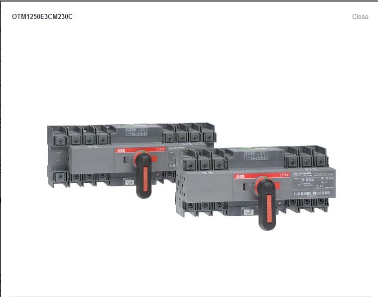 广东广东ABB OT315E03P/OT400/OT630隔离开关旗盛自动化