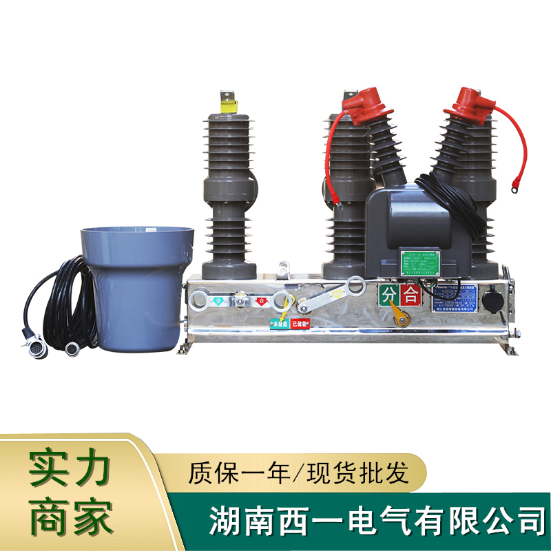 湖南株洲zw32-12F/630-20看门狗PT刀户外柱上开关12KV高压真空断路器