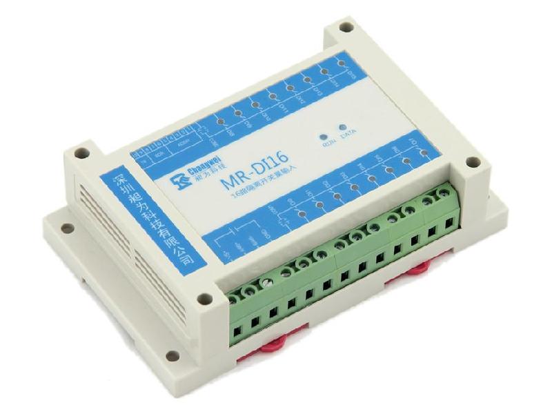 昶为科技供应MR-DI16十六路开关量输入模块数字量采集模块通道隔离