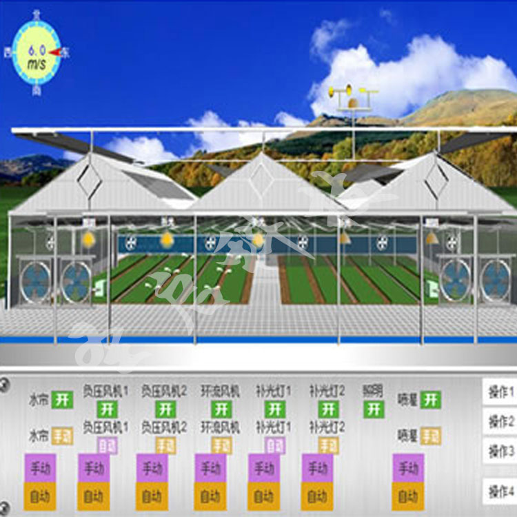 河北农业物联网温室大棚环境监测大棚温湿度自动监测控制系统