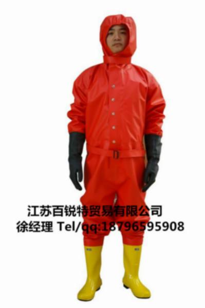 江苏江苏供应轻型防化服连体化工酸碱轻型半密封防化服防护服防毒衣服防夜氨气酸