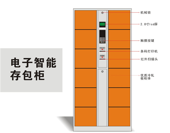 广东广州强固_东莞存包柜_健身房存包柜