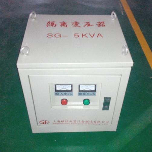 上海上海供应隔离变压器SG-5KVA380V变220V