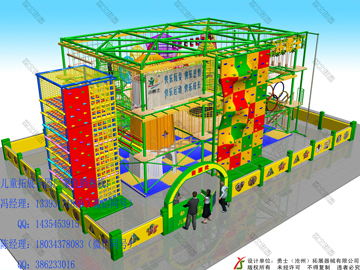 河北河北非标游乐场趣味性很强的儿童绳景区户外高空拓展成人儿童拓展训练项目魔方矩阵