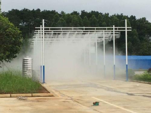 四川四川贵州驾校考场雨雾模拟设备全自动雨雾喷淋系统