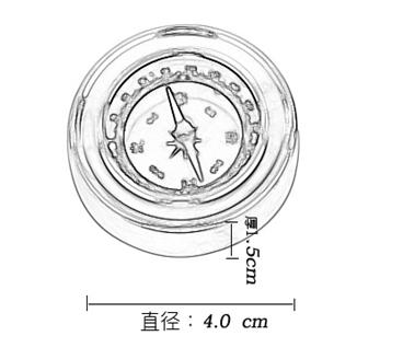 福建泉州户外指南针指定位旅游导航求生罗盘多功能实用便携