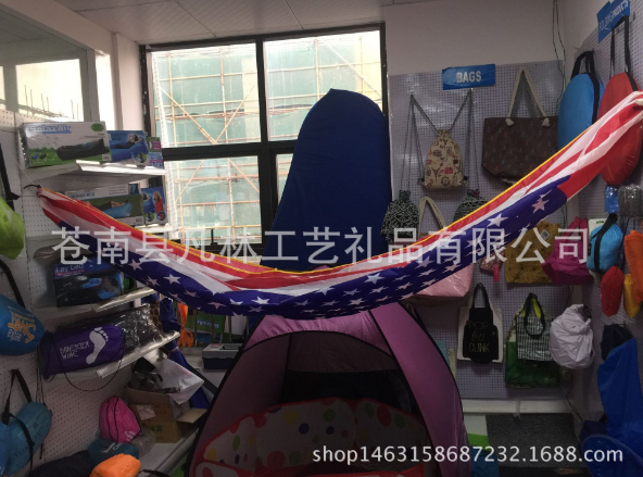 双人加宽300*200降落伞布户外吊床厂家直销定做拼色单色承接oem