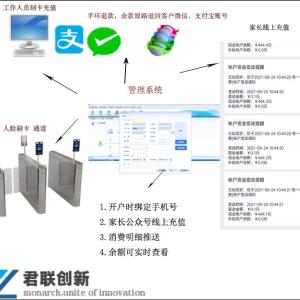 广东深圳雷州人脸闸机扣费 人脸时段定额消费君联易操作