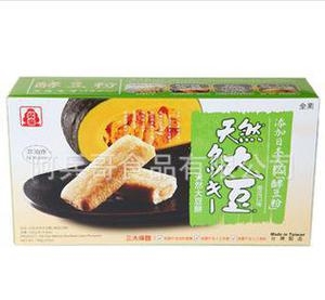 新品上市 北田大豆饼（南瓜味）100克*24盒