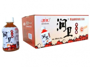 辽宁朝阳野山楂果肉果汁（280ml）