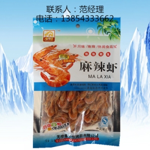 山东滨州海产品零食川味虾麻辣虾