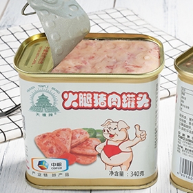 火腿猪肉罐头