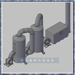 臭气治理塔 空间除硫器 玻璃钢除尘塔