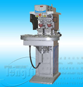 广东东莞TY-15C2气动双色输送带移印机