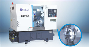 CKX6152D—Y车铣复合机(46刀塔机+3个侧铣+2个端铣+Y轴）∠45斜床身高配置表