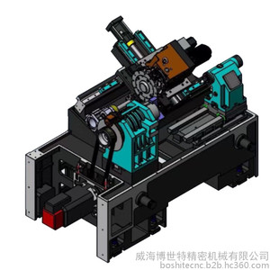 博世特数控车床刀塔机厂家BST-46DF刀塔数控车床专业的高速精密数控车床制造商数控车床自动上下料