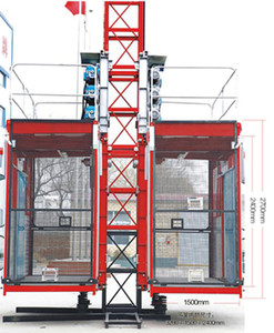 货梯、人货两用梯及各种配件施工升降机
