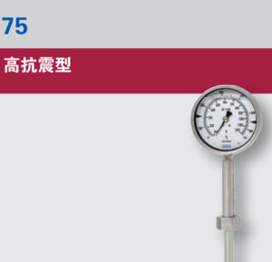 气包式温度计德国威卡WIKA表盘温度计75高抗震型电气