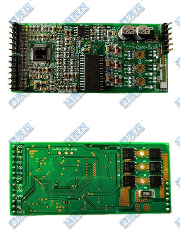 赛美控电子特种压缩机低压真流电机驱动控制板方案开发打样