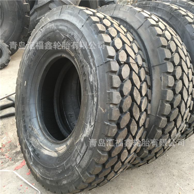 供三角吊车起重机工程机械轮胎385/95R25（14.00r25）可出口