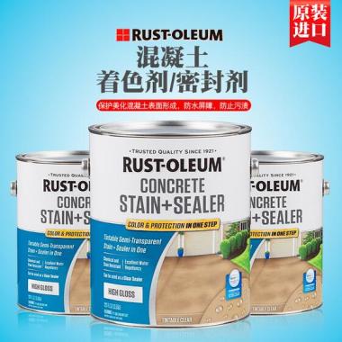 浙江杭州美国Rust-Oleum*环保水性防腐地坪漆 水泥地坪密封剂