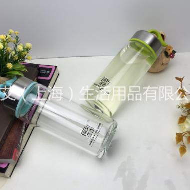 江苏泰州那艾生活玻璃杯高硼硅茶杯创意双层隔热水杯耐热玻璃口杯礼品促销杯子