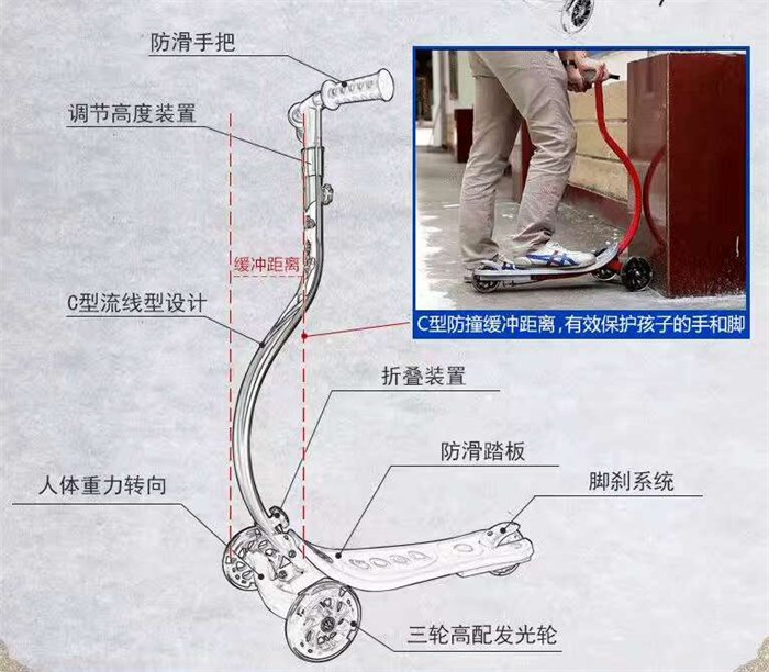 广东东莞滑板车经销商,贵族童车(在线咨询),滑板车