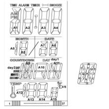 广东深圳供应电子显示自然声万年历芯片ICZH1206