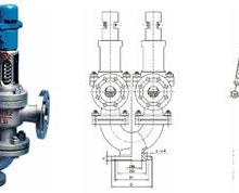 河北唐山供应A37A38A43双联弹簧式安全阀
