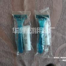 江苏扬州供应酒店透明剃须刀，10G宾馆剃须膏，酒店一次性用品