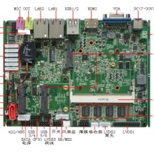 供应凌动D2550低功耗工控主板双网口