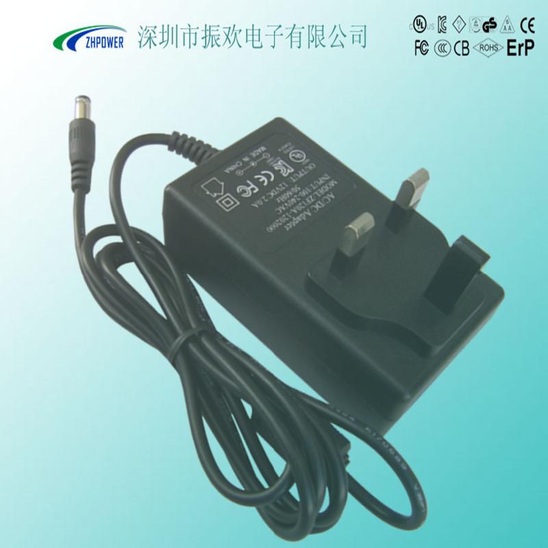 广东深圳供应按摩器开关电源IC方案12V2A插墙式电源适配器