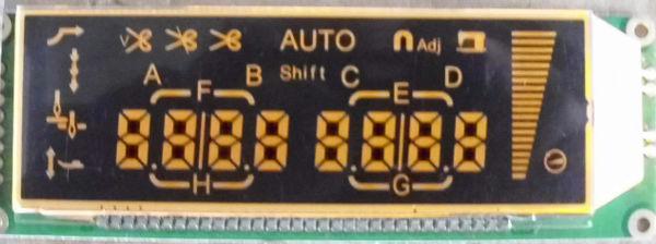 广东深圳供应缝纫机用LCD液晶显示模块