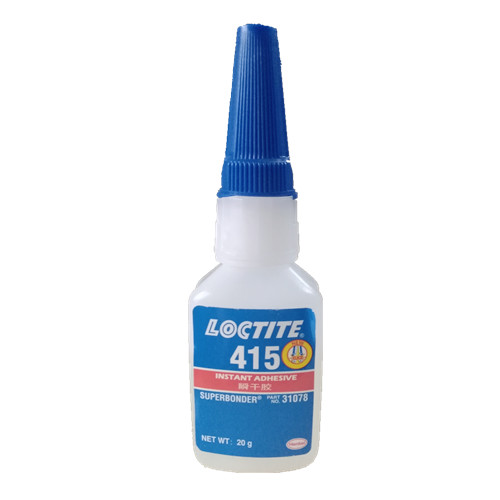 乐泰Loctite415瞬干胶水金属粘接型,高粘度通用型快干胶乐泰深圳代理