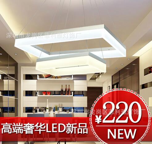 浙江温州LED工业风吊灯厂家工程灯订制现代个性创意LED吊灯定制餐厅卧