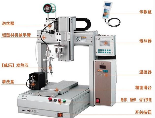 led灯串灯带3轴4轴焊锡机led模组自动焊锡机