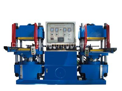 供应双联轨道硫化机快速热压成型机液压机