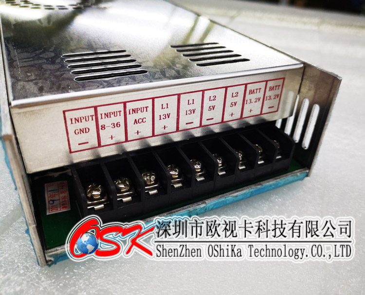 广东广东240W汽车UPS稳压隔离电源12V UPS端可接铅酸蓄电池 欠压保护功能