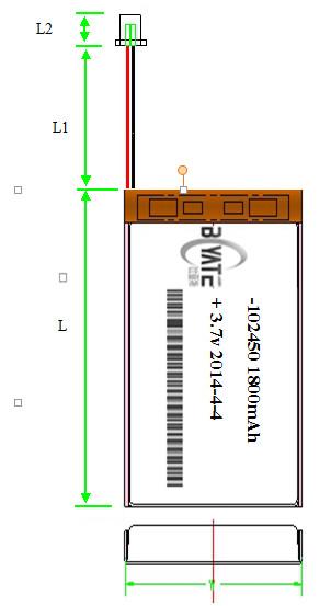 广东广东供应深圳聚合物锂电池103048-1850蓝牙音箱电池行车记录仪电池