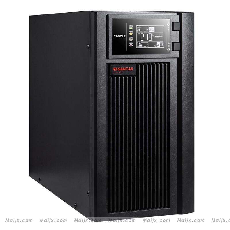 山特C1K 1KVA 800W SANTAK UPS不间断电源后备10分钟内置电池 山特UPS