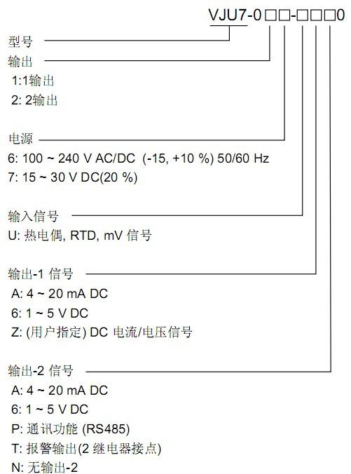 江苏南通供应**温度转换器VJU7-01