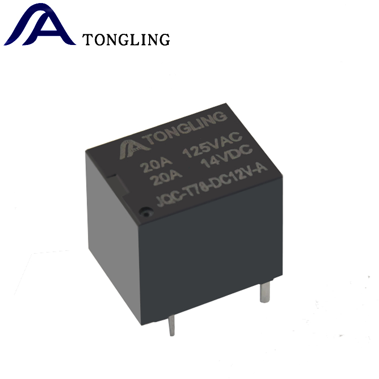 通灵T78继电器JQC-T78小型汽车电磁继电器厂家直销