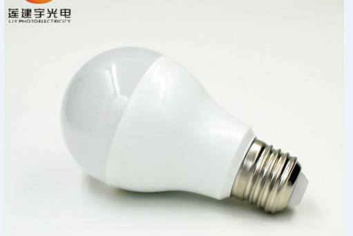 广东深圳新款**LED球炮厂家专业生产LED塑包铝球泡套件80MM大角度