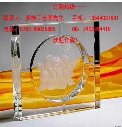 广东深圳供应海乐周年庆典纪念品，会业水晶烟灰缸礼品，八角烟灰缸定做