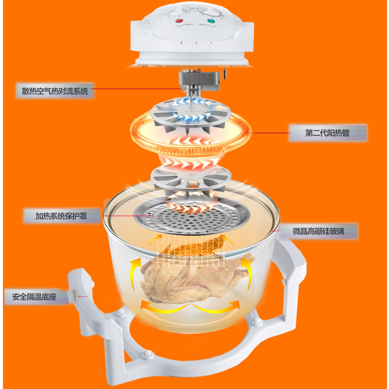 广东广东供应用于展销的玻璃炸锅空气炉